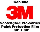 3M Scotchgard Pro Series Paint Protection Film Clear Bra Bulk Roll 30" X 30"