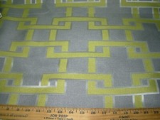 10 YDS REGAL MODERN GEOMETRIC CITRUS WOVEN ELEGANT UPHOLSTERY FABRIC FOR LESS