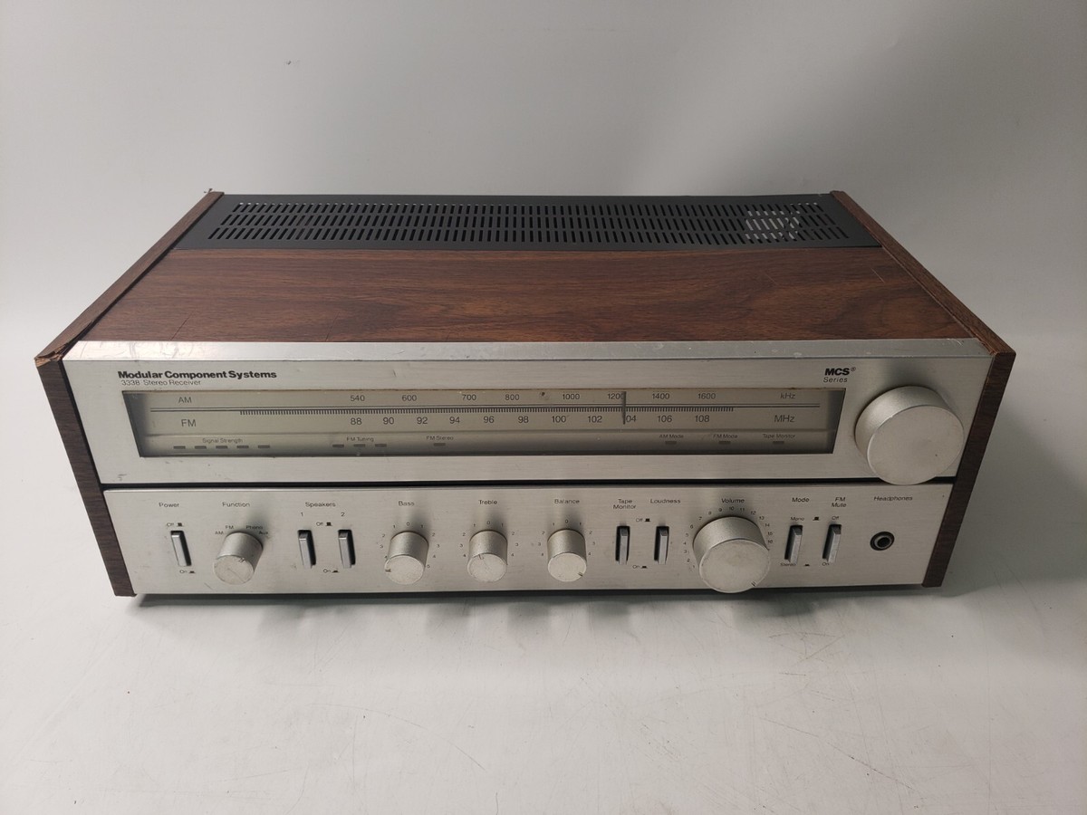 Vintage MCS 683-3338 R AM-FM Stereo Receiver | eBay