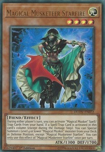 Magical Musketeer Starfire - DUOV-EN072 - Ultra Rare - 1st Edition x3 - Near Min