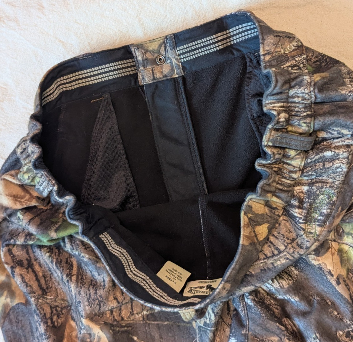 Field & Stream VTG Y2K Fleece Soft Shell Mossy Oa… - image 10