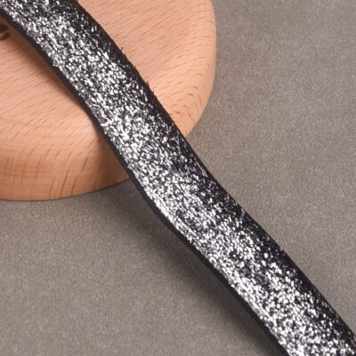 10yards(91cm) 10mm 15mm Glitzer Funkeln Geflockt Samt Band Dekoration