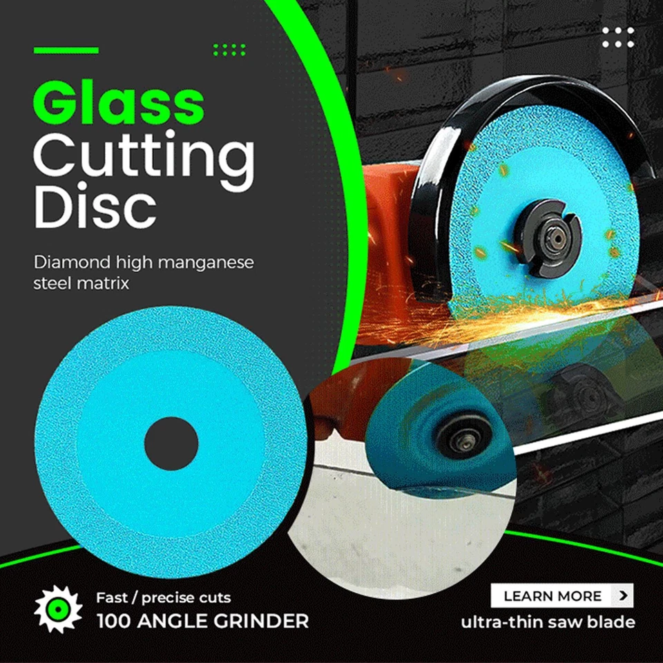 3 pieces of rotating glass cutting disc cutting disc kit accessories - Image 2 of 4