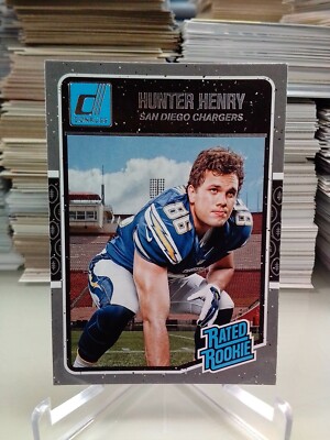 2016 Donruss Rated Rookies Hunter Henry #369 Rookie RC