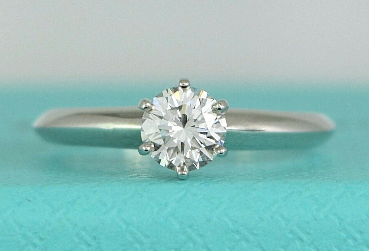 Tiffany & Co.プラチナリング TIFFANY＆COティファニーセンチメンタルハート リングPT950
