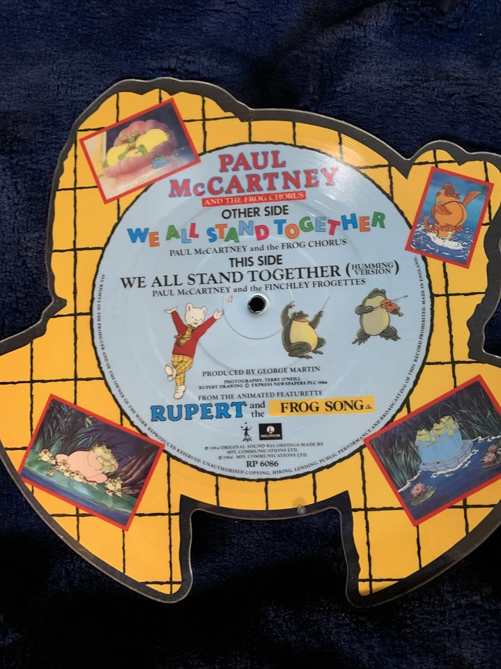 Paul McCartney We All Stand Together Rupert Bear Picture Disc New In Sleeve - Image 2 of 3