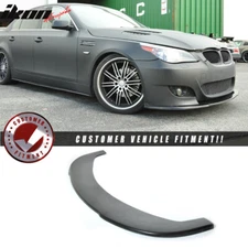 Fits 04-10 BMW E60 5 Series M5 Front Bumper Lip Spoiler Splitter PU Chin Bodykit