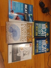 Mixed MCAT Books Lot of 5