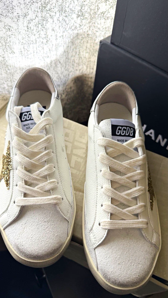 Golden Goose Superstar White Gold for sale | eBay