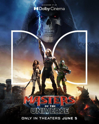 Masters of the Universe Movie Poster 2026 He-Man Skeletor Dolby Cinema