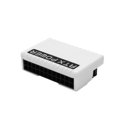 ATX 24 Pin auf 90 Grad Netzsteckeradapter RGB Motherboard Netzteilkabel Mod3662 - Bild 1 von 9
