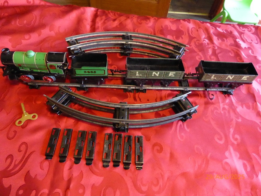 【ヴィンテージ】HORNBY TRAIN M1 GOODS SET 1950年 Antique HORNBY O GAUGE 1950s M1 Goods Vintage Boxed