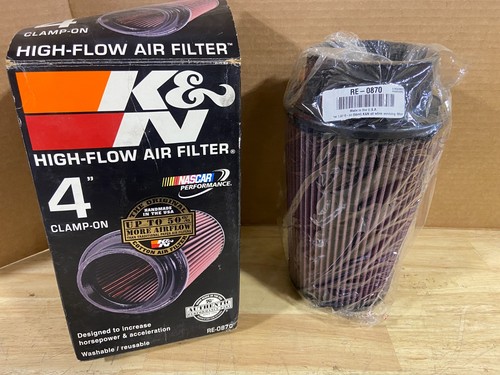 K&N Filters RE-0870 Universal Air Cleaner Assembly