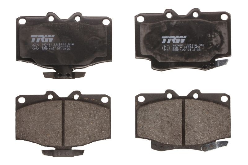 ✅Fits TRW GDB1133 Brake Pad Set, disc brake GDB1133 As part of ZF Af ⭐UK Seller⭐