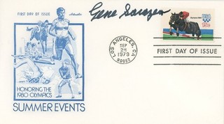 Gene Sarazen Golf Legend & Grand Slam Winner Autographed FDC