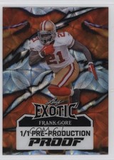 2024 Leaf Eclectic Exotic 1/1 Frank Gore #E-FG1 19lz