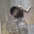 Vintage Gemco Glass Nut Chopper Brown Grandma’s Kitchen Retro 70s small — photo 6