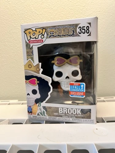 Funko Pop ONE PIECE Brook ( With Guitar) 2018 Fall Convention Exclusive #358