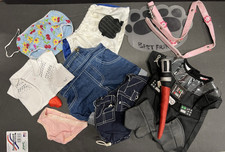Build A Bear - Lot of Clothing  Accessories  14 Darth Vador - Leash Etc.