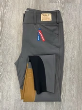 Tailored Sportsman Ladies Trophy Hunter Breeches #1923 Graphite 32R