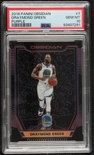 2018 Obsidian Electric Etch Purple Prizm 29/49 Draymond Green PSA 10 GEM MT h8k