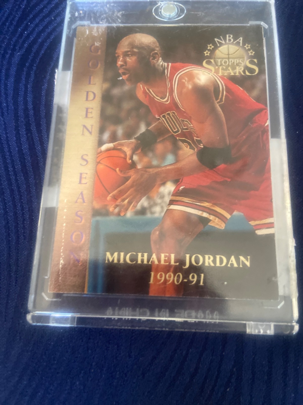 1996 Topps Stars - Golden Seasons Michael Jordan #74 Finest