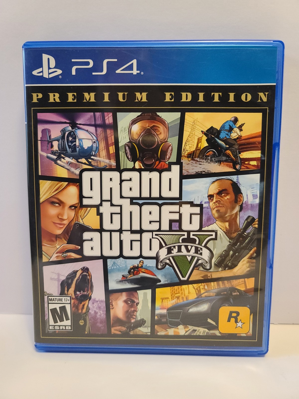 Grand Theft Auto V GTA 5 PS4 Premium Edition. CIB Map And Manual