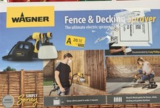 WAGNER Fence & Decking Paint Sprayer for Fences, Sheds, decking or Garden Furni