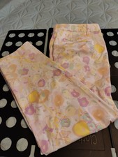 Women's Talbots Perfect Crop Pants Floral Print Size 8