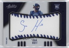 2021 Absolute Rookie Baseball Material Signatures Blue 31/50 Sam Huff Auto 0n9b