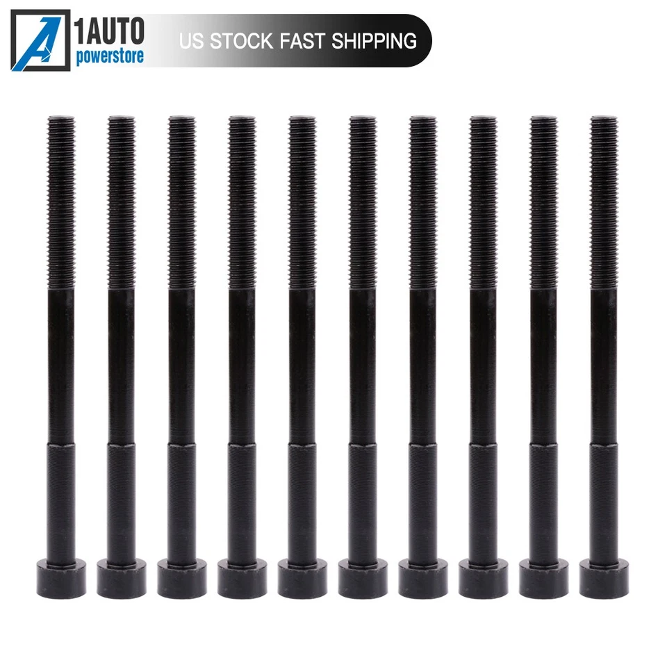 Pernos de cabeza aptos para Pontiac Vibe Toyota Corolla Matrix MR2 Spyder 1998-2008 1,8 L Foto 3 de 4