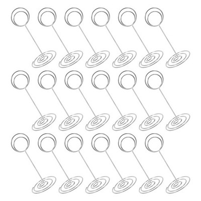 30 Pcs Table Card Holder Stand Holders for Decorative Metal Paper Clips