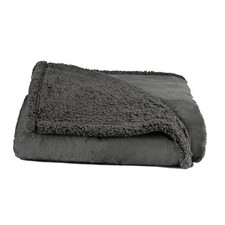 Layered Blankets The Accent - Waterproof, Double Sided Large 65"x57" Charcoal