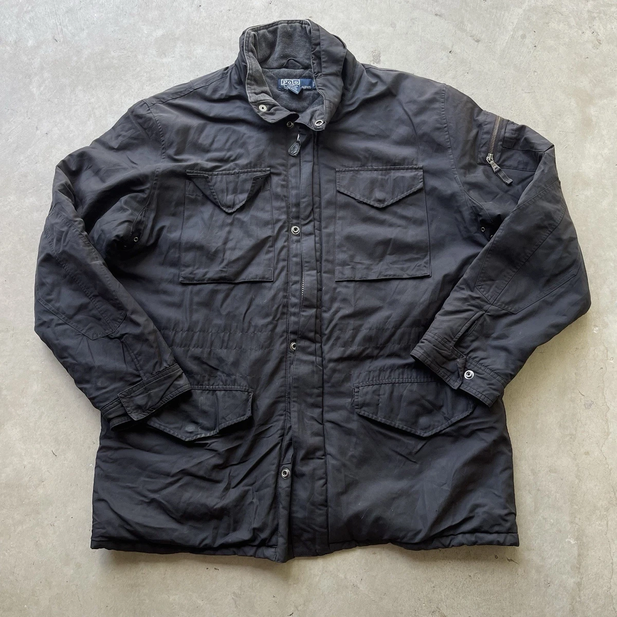 Polo Ralph Lauren Military Jacket Black Coats, Jackets & Vests for