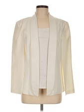 Assorted Brands Women Ivory Blazer 8