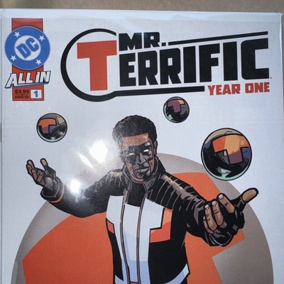 Mr. Terrific: Year One #1 Valentine De Landro Cover (DC Comics July 2025)