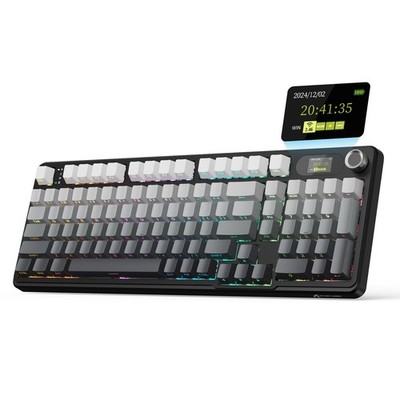 ATTACK SHARK X98PRO kabellose Gaming Tastatur 99 Tasten Hot-swap 4000mAh LED PBT