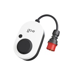 Produktbild - go-e Charger Gemini flex Wallbox, 11kW, 16A CEE rot Stecker, weiß