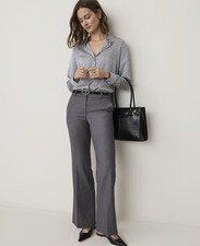 Ann Taylor The Jayne Trouser Classic in Grey Tower Size 4