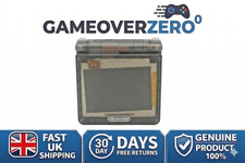 Nintendo Game Boy Advance GBA SP Console IPS Screen Black Clear Case