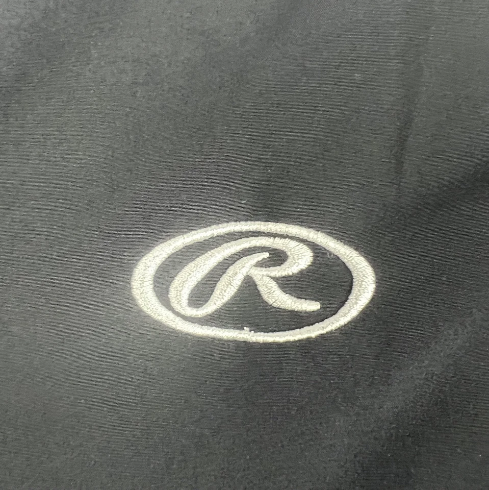 Куртка мужская Rawlings Launch Cage для взрослых черная размер 2XL бейсбольная для биты - Изображение 4 из 4