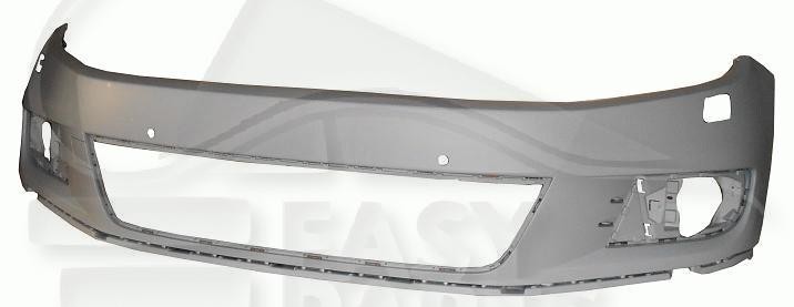 Pare-choc avant Tiguan lave-phare pour remplacer bouclier cassé