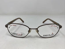 Easy Twist Mod. ET977 10 46-15-120 Brown Metal Full Rim Eyeglasses Frame C133