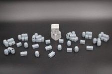 Tabletop Terrain Barrel Crate Chest Scatter Loot Marker Dnd RPG Wargame Skirmish