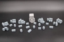 Tabletop Terrain Barrel Crate Chest Scatter Loot Marker Dnd RPG Wargame Skirmish