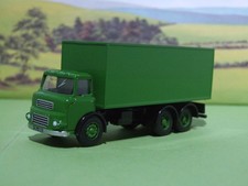 1:76 Scale 1960's Leyland LAD 3 Axle Box Van by Base Toys