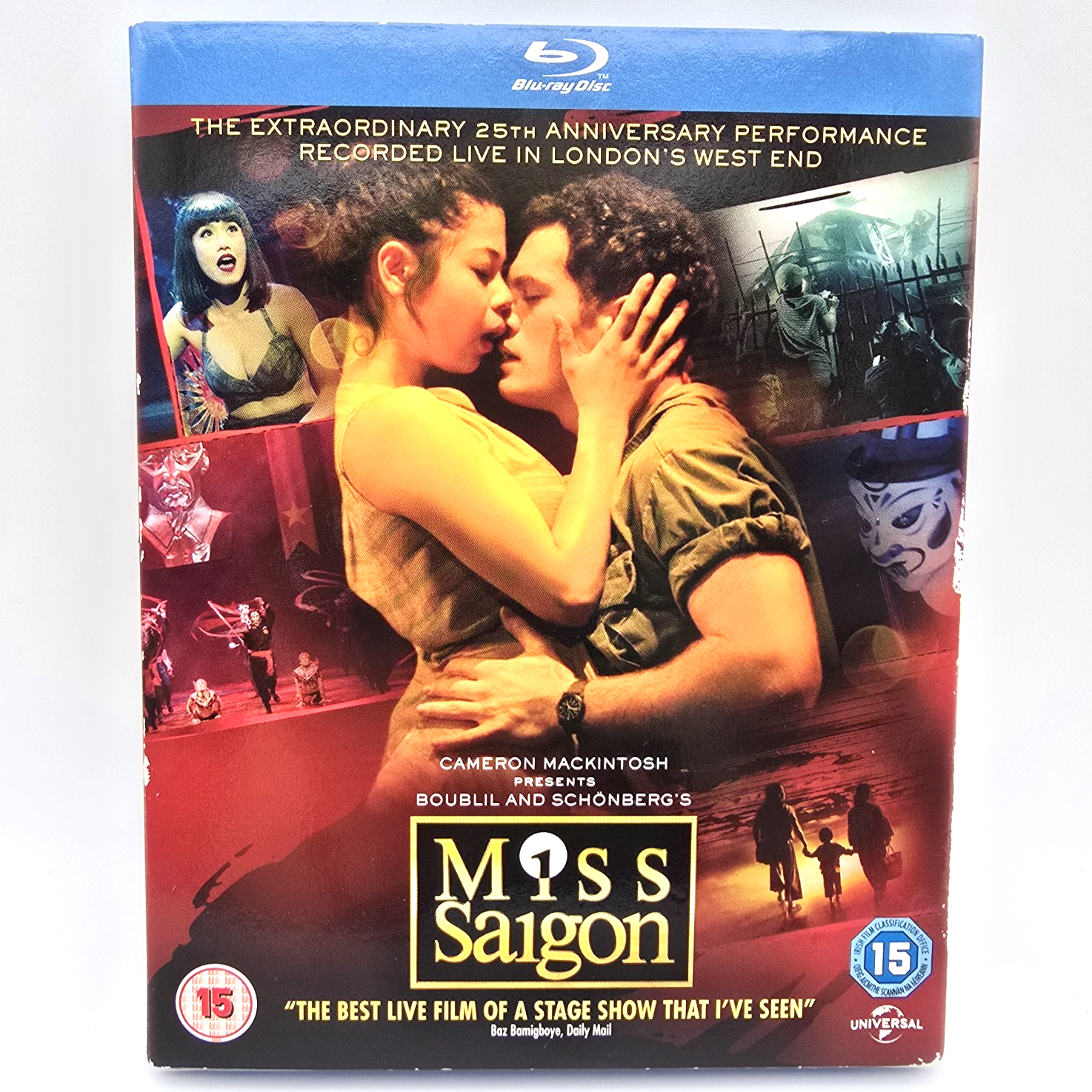 Miss Saigon 25th Anniversary Performance Live Blu-Ray Region B New Sealed