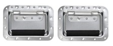 RELIABLE HARDWARE 0520 Large Heavy Duty zinc recessed handle 7" X 5"X 5/8" 2PK 
