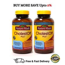 2 Pack Nature Made CholestOff Plus 900 mg 210...