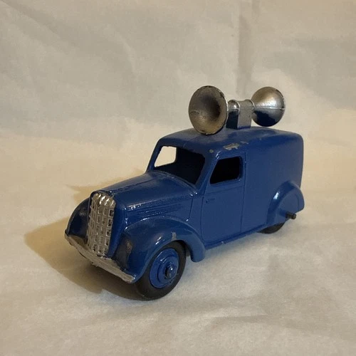 Dinky Toys #34c Loudspeaker Van - Vintage Blue (1954-58) VGC.